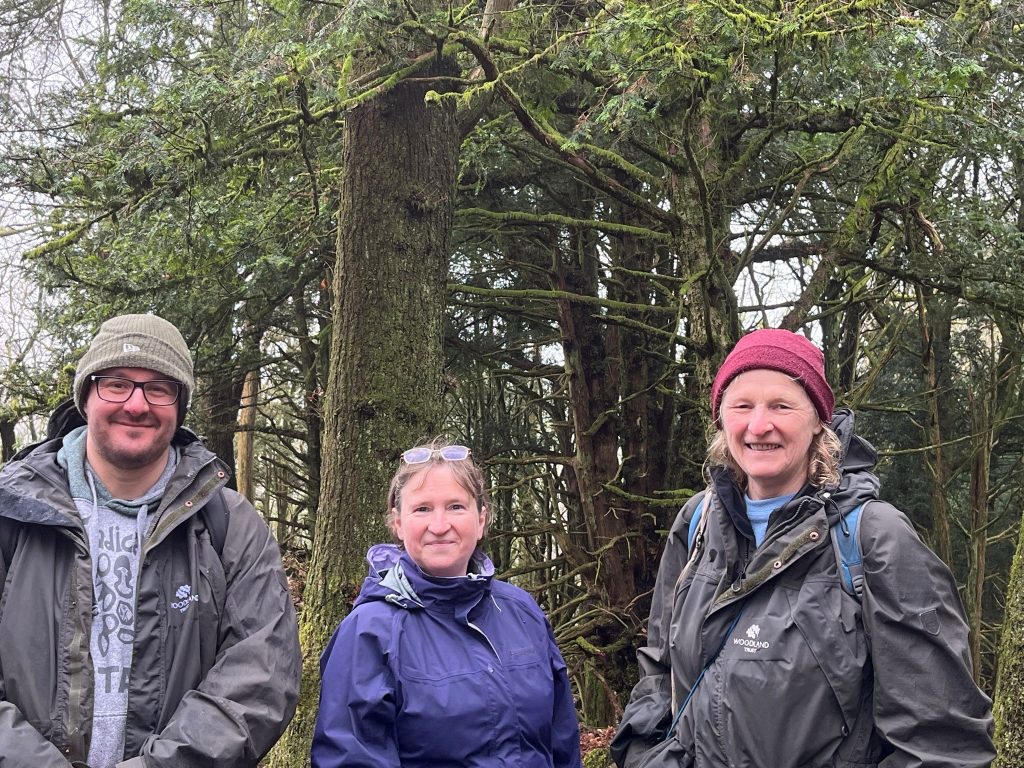Claire Moulton, Heather Swift and Dan McDermott in Great Knott Wood 